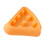 Haustier-Langsam-Futter-Schüssel in Pizza-Form Orange 16