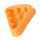 Haustier-Langsam-Futter-Schüssel in Pizza-Form Orange 15