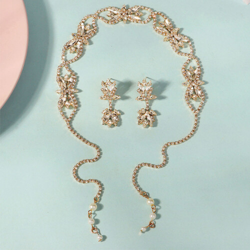Masteelf Ohrringe Für Braut Haarschmuck Braut Goldene 2