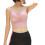 Cool Yoga Vest Nylon Roze Vrouwen 6