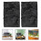 2 Pu Achtergrondplaat Reptiel Terrarium Decoratie 10