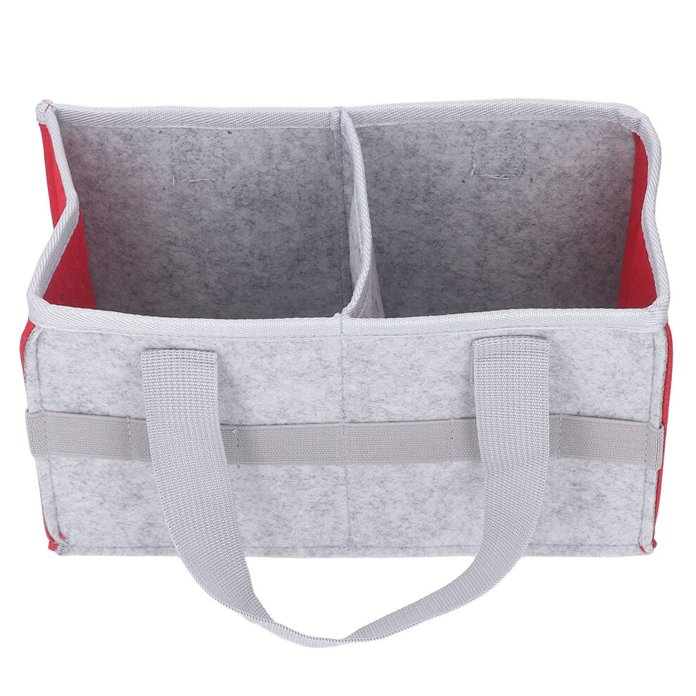 Felt Cloth Storage Bag for Toniebox Player Starter Set Red Portable Carry Case