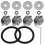 3 Sets Front Bumper Screws Quick Release Fastener Kit 3