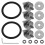 3 Sets Front Bumper Screws Quick Release Fastener Kit 2