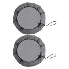 2 Beschermhoes Voor Outdoor Water Bucket, Zwart Polyester