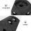 Tow Cable Protector Winch Cable Hook Stoßstange 6,4 X 6,4 Cm Schwarz 11
