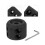 Tow Cable Protector Winch Cable Hook Stoßstange 6,4 X 6,4 Cm Schwarz 2