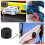 Tow Cable Protector Winch Cable Hook Stoßstange 6,4 X 6,4 Cm Schwarz 9