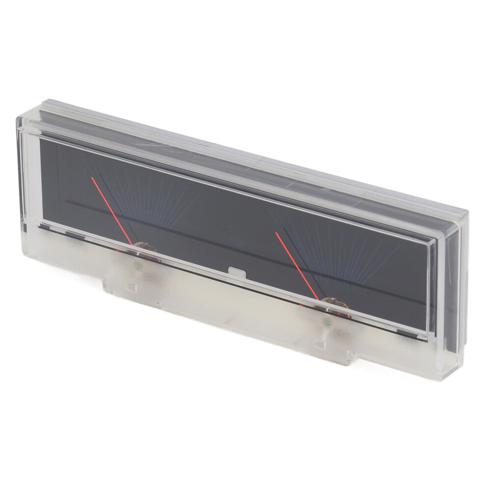Vu Meter Header Sound Level Indicator With Blue Led Backlight, 30Mm Red Pointer 4341353725377