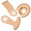 Zehuanyu 3 Pcs Quick-Install Blind Plate Closed Saw 10