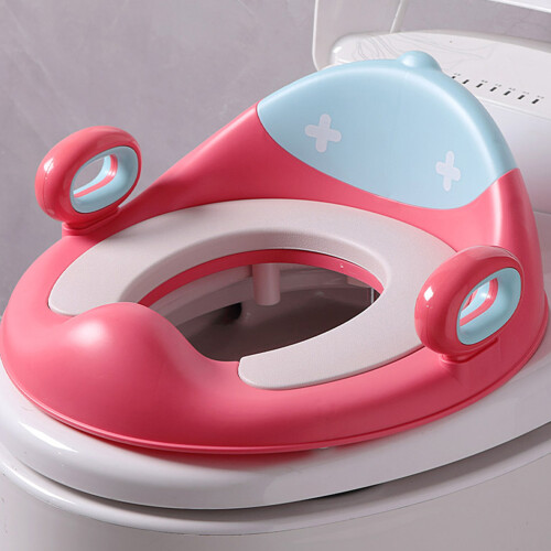 Kinder-Wc Sitz Rosa Klappbar Mit PU 2