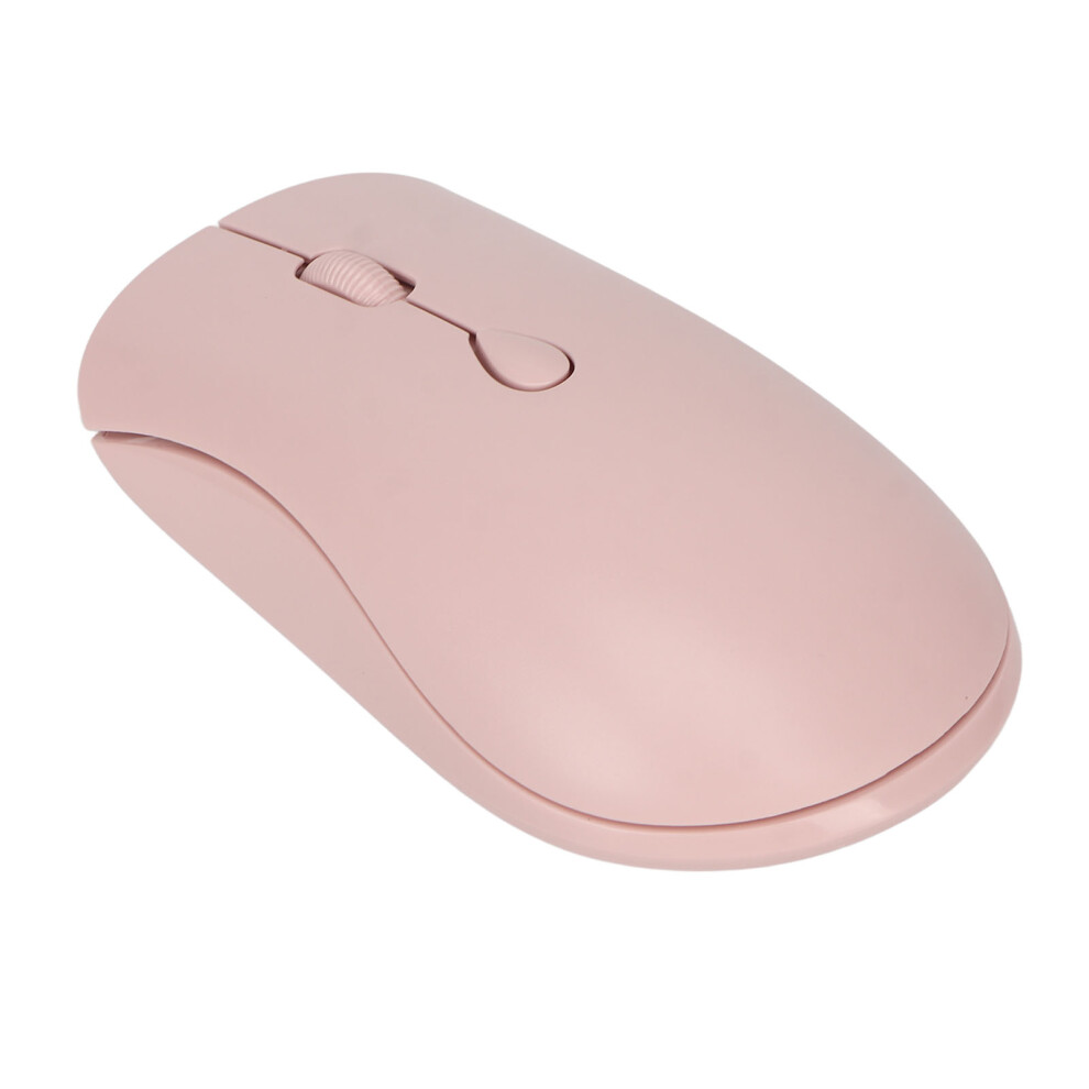 Portable 1600Dpi Usb Wireless Mouse With Rechargeable Battery Pink 8761353727007