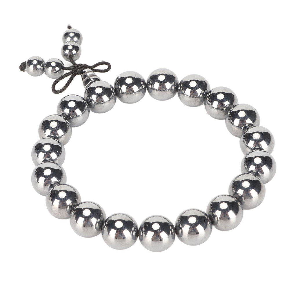 Terahertz Stone Bead Bracelet for Men Women 10mm Fatigue Relief