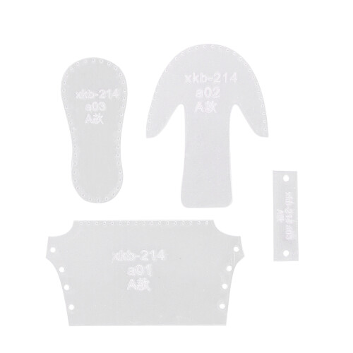Craft Stencil Pattern Template Diy Boots Pendants Making