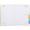 Planner Notebook Hellblau 1 8,45x5,78x0,79 Zoll 9