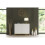 Creative Furniture Ripple White 100cm Sideboard - Modern Fluted Design 2