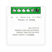 Smart Light Switch PCV 16A WLAN Weiß 4.1x4.1x2 cm