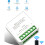 Smart Light Switch PCV 16A WLAN Weiß 4.1x4.1x2 cm 4
