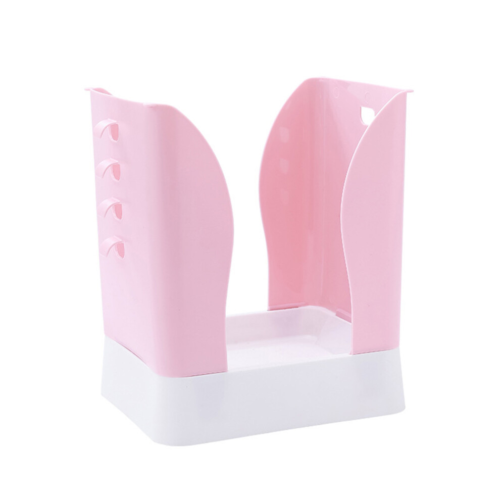 (Blue and Yellow) Expandable Plastic Garbage Can Large Capacity Pink White-image-OPC-PM26MG6-NEW