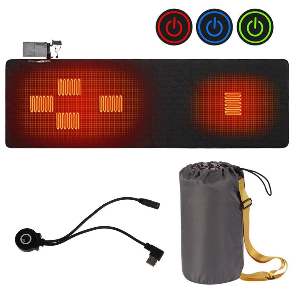 Heated Sleeping Pad Smart Rechargeable Waterproof Camping-image-OPC-PM26SDK-NEW