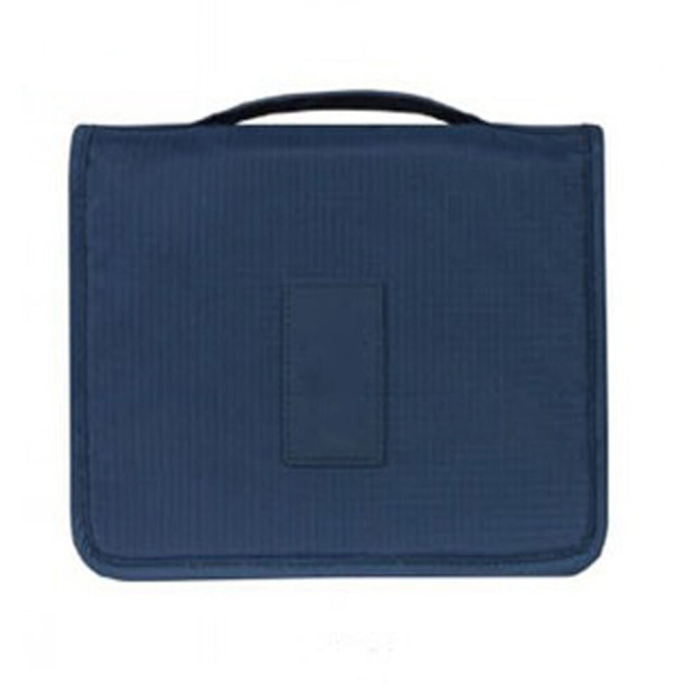 Hanging Toiletry Bag Foldable Navy Blue 24x18.5x9.5cm Travel-image-OPC-PM26RV7-NEW