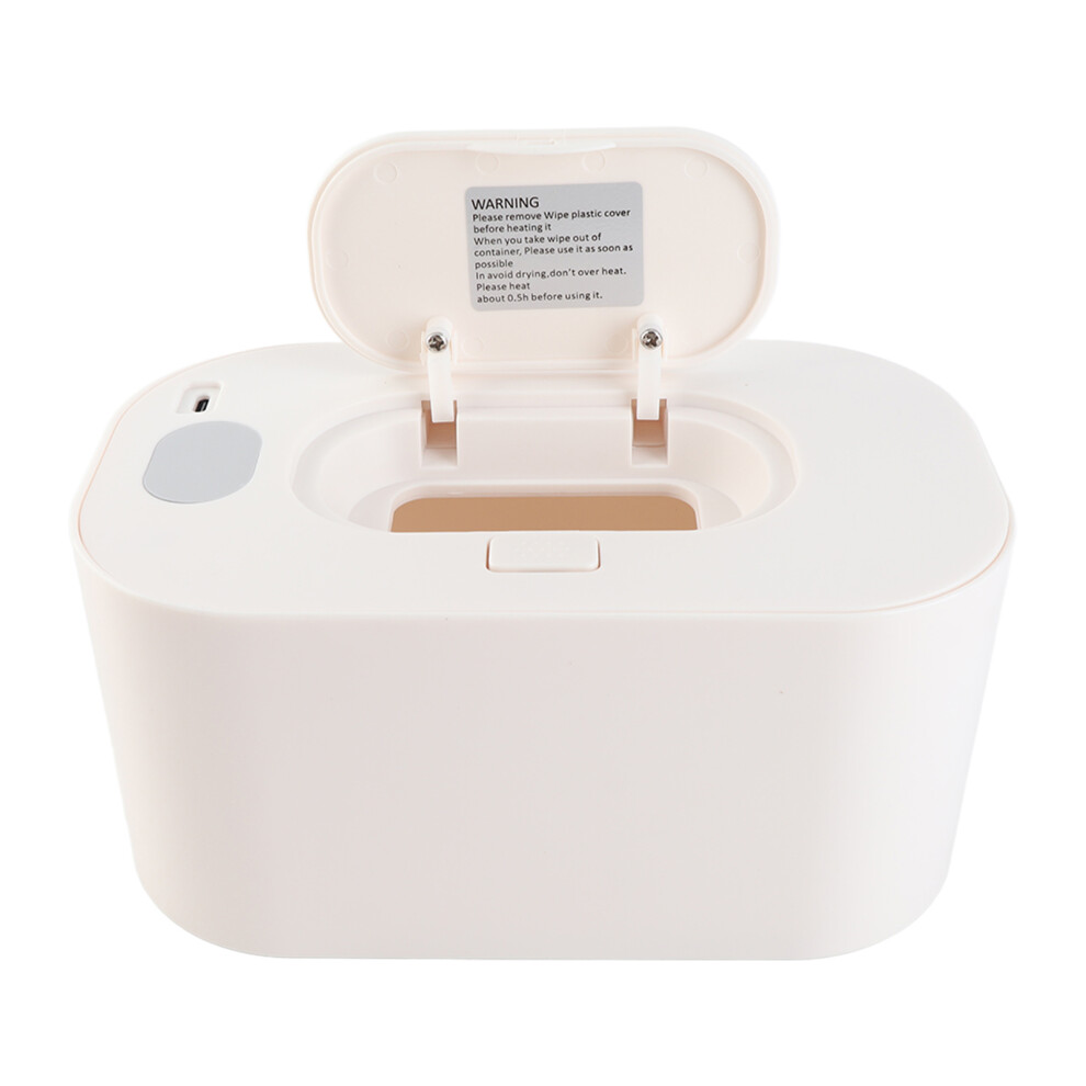 Baby Wipe Warmer PP, Adjustable Temp, Safe Car Infant Wipes Heater 20x12x9.5cm