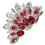 Roter Bügelapplikation Für Kleidung Brooch 5