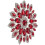 Roter Bügelapplikation Für Kleidung Brooch 9