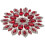 Roter Bügelapplikation Für Kleidung Brooch 6