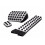 3St Rem- En Gaspedaalset Aluminium Anti-Slip Auto Voetbediening 3