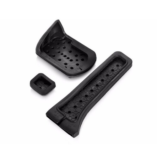 3St Rem- En Gaspedaalset Aluminium Anti-Slip Auto Voetbediening 1