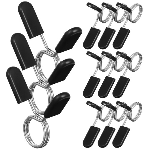 12 Stuks Gewichthef Clipse Halterslang Hulphandgreep Veiligheid 1