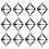 20 Stuks Socket Schakelaar Reparatie Montage Doos Kit 2