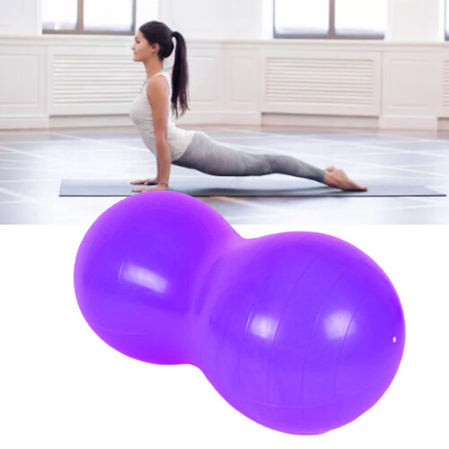 Purple Peanut Stability Ball 50x100cm - Improve Posture and Core Strength 2