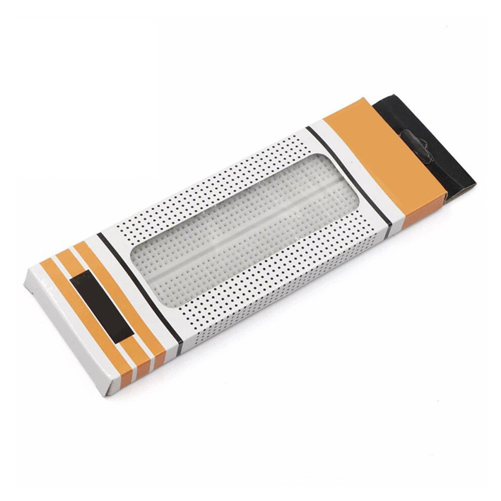 10Pcs 830 Hole Abs Solderless Breadboard 5.4X16.5cm For Diy Electronics 5091353731715