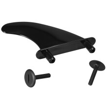 3 Stück 4,5 Zoll weiche Surfbrettflossen mit Schrauben – Einfach zu installieren Longboard-Zubehör