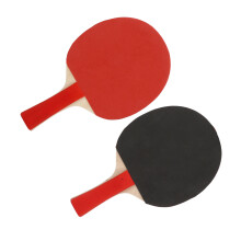 Tragbares Handshake-Griff Tischtennisset, 2 Schläger & 3 Bälle