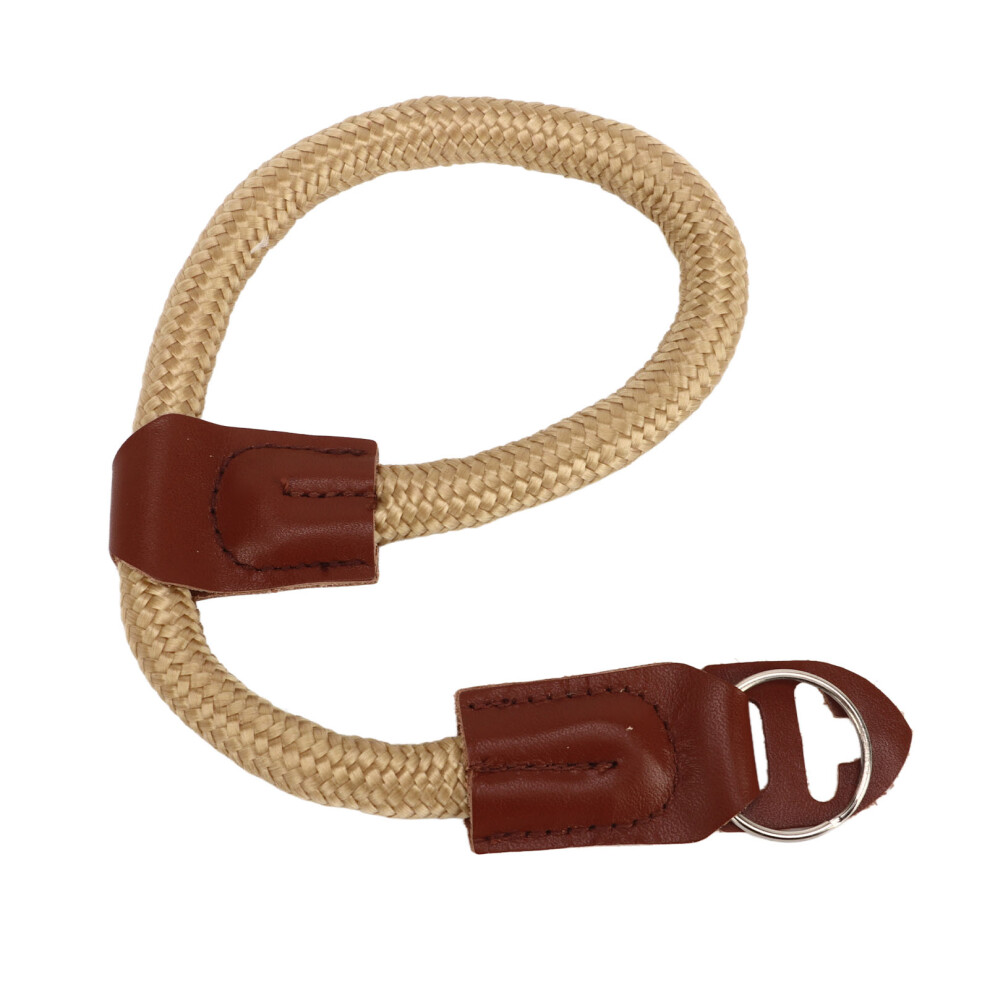 Quick Release Camera Hand Strap For Dslr/Slr/Mirrorless - Khaki Rope 4291353733875