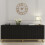 Creative Furniture Ripple Black 200cm Duo Sideboard - Modern Fluted Design 1