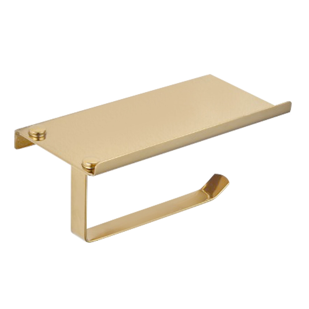 Toilet Paper Holder Stainless Steel Rust Proof Golden Wall Mounted-image-OPC-PM27C2Z-NEW