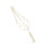 Macrame Ukulele Wandhouder Wit Katoen Hanger 11