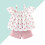 1 Set Kurze Hose Ärmelloses Rüschen Top, Rosa 8