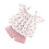 1 Set Kurze Hose Ärmelloses Rüschen Top, Rosa 4