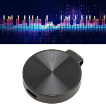 8GB Zinc Alloy Voice Recorder with HD Noise Reduction, MP3 Player, Black