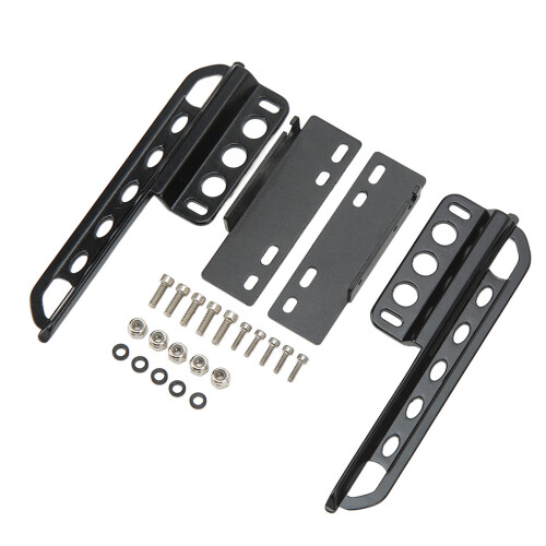 RC Side Pedal Replacement for Axial SCX24 Jeep Gladiator, Iron, 75.5mm Black