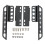 RC Side Pedal Replacement for Axial SCX24 Jeep Gladiator, Iron, 75.5mm Black 3
