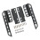RC Side Pedal Replacement for Axial SCX24 Jeep Gladiator, Iron, 75.5mm Black 14