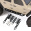 RC Side Pedal Replacement for Axial SCX24 Jeep Gladiator, Iron, 75.5mm Black 16