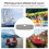 Lightweight PVC Engine Mount Transom Plate for Marine Vessels 29.8cm 4