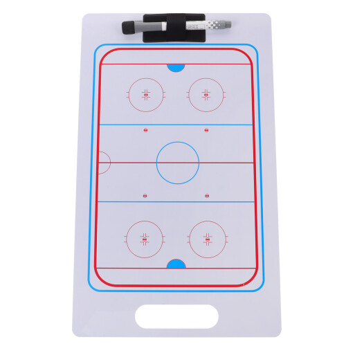 Hockey Tafel Whiteboard Coaching Board Fußball Clipboard